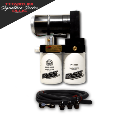 Titanium Signature Series Plus Fuel System for 2001-2010 Silverado/Sierra Duramax 6.6L (900-1200hp) FASS