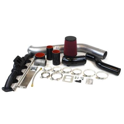 Dodge S300 SX-E 62/74 Single Turbo Kit For 03-07 5.9L Cummins 1.0 AR Industrial Injection