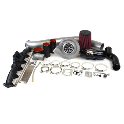 Dodge S300 SX-E 63/74 Single Turbo Kit For 10-12 6.7L Cummins 1.00 AR Industrial Injection