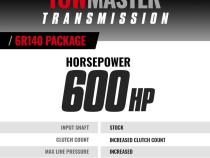 TowMaster Ford 6R140 Tranmission and Converter Package 2011-2016 6.7L Power Stroke 2WD/4WD BD Diesel