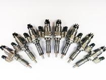 Duramax 01-04 LB7 Reman Injector Set 150 Percent Over SAC Nozzles Dynomite Diesel